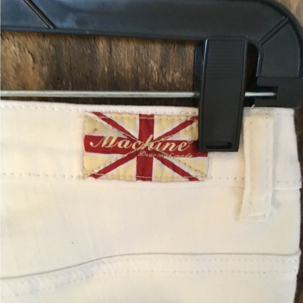 Machine Jeans White Distressed - Picture 4 of 5